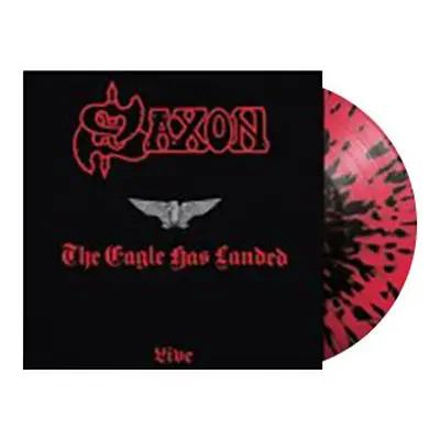 Saxon The Eagle Has Landed LP splattered