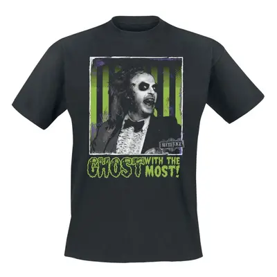 Beetlejuice Ghost With The Most T-Shirt black