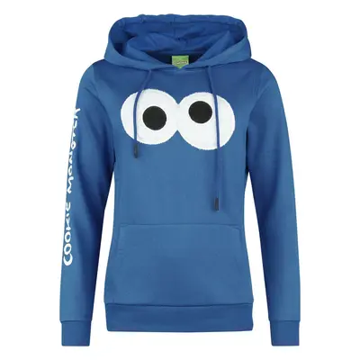 Sesame Street Cookie Monster Hooded sweater blue