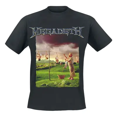 Megadeth Youthanasia Tracklist T-Shirt black