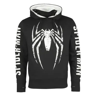 Spider-Man Game logo Hooded sweater black grey