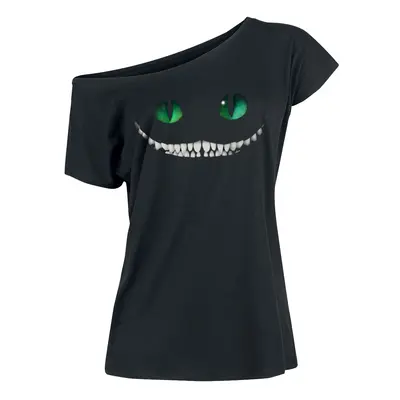 Alice in Wonderland Cheshire Cat T-Shirt black