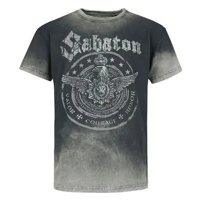 Sabaton Valor Courage Honor T-Shirt charcoal