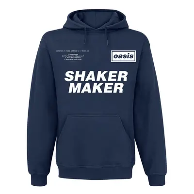 Oasis Shakermaker Hooded sweater navy