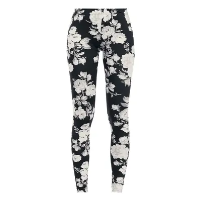 Urban Classics Ladies Flower Leggings Leggings black