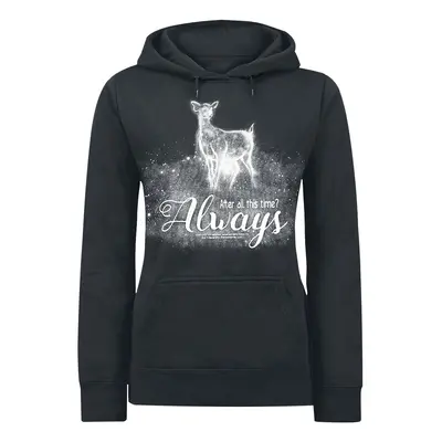 Harry Potter Always Hooded sweater black