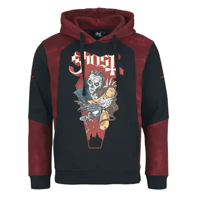 Ghost EMP Signature Collection Hooded sweater black dark red