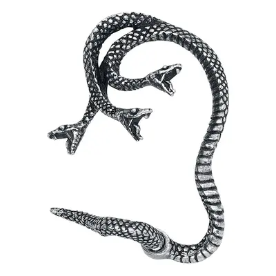 Alchemy Gothic Khthonis Ear Stud silver coloured