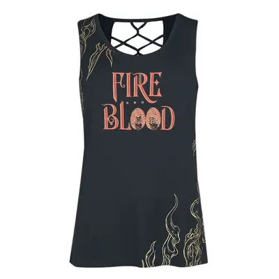 Game of Thrones Fire And Blood Top black