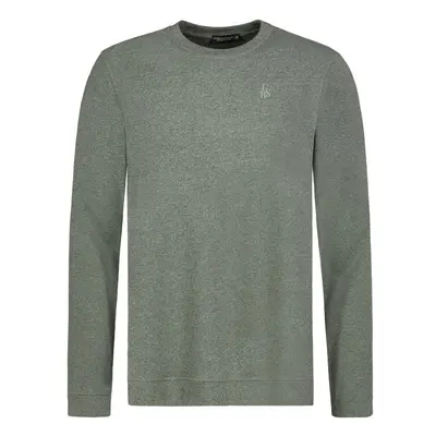 Urban Surface Mens Basic Jumper Sweatshirt green