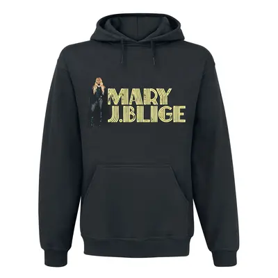 Mary J. Blige Photo Logo Hooded sweater black