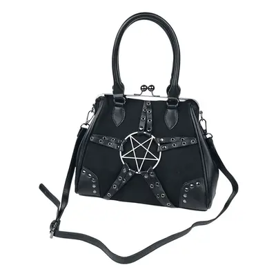 Banned Pentagram Handbag black