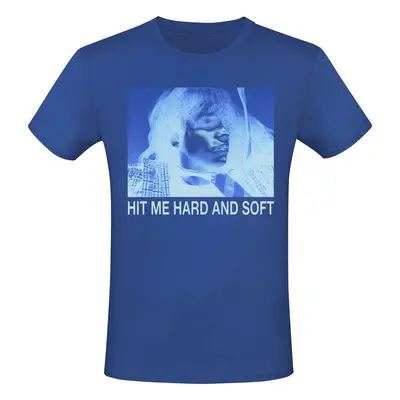 Eilish, Billie HMHAS Gradient Portrait T-Shirt blue