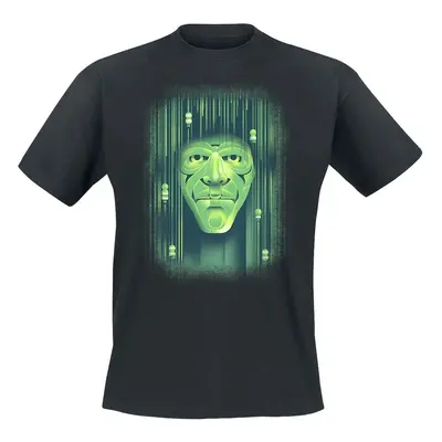 Wicked Emerald City Face T-Shirt black