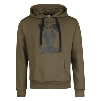 Star Wars The Mandalorian - Bounty Hunter Hooded sweater green