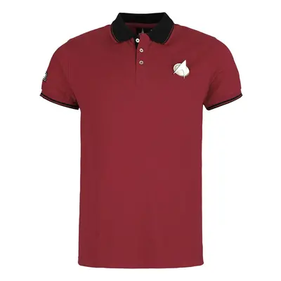 Star Trek The Next Generation Polo Shirt red