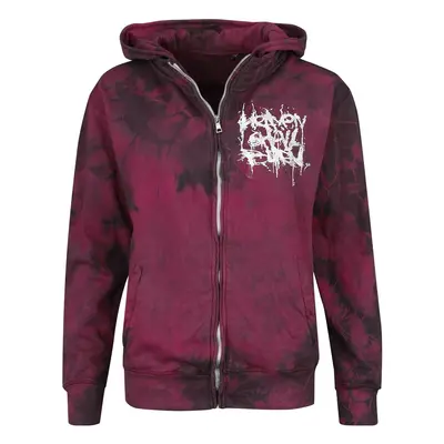 Heaven Shall Burn Nothing Hooded zip red