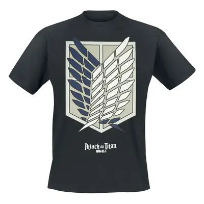 Attack On Titan Logo T-Shirt black