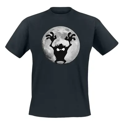 Looney Tunes Taz - Full Moon T-Shirt black