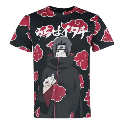 Naruto Shippuden - Itachi clouds T-Shirt multicolour