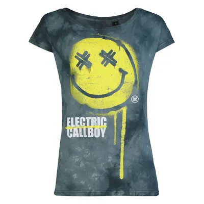 Electric Callboy Spray Smile T-Shirt grey