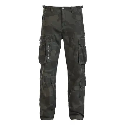 Black Premium by EMP Army Vintage Trousers Cargo Trousers dark camo