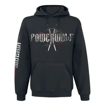 Powerwolf Nightside of Siberia Hooded sweater black