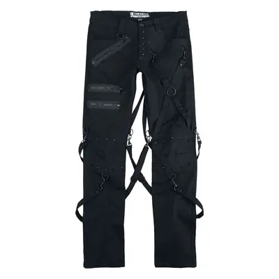 Chemical Black Amador Trousers Cloth Trousers black