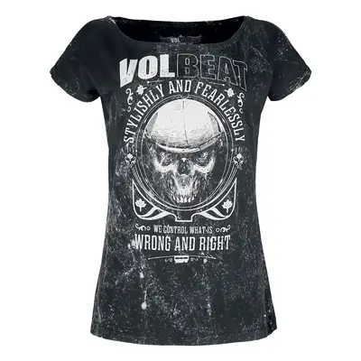 Volbeat Wrong and Right T-Shirt charcoal