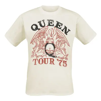 Queen Tour 75 Crest T-Shirt natural