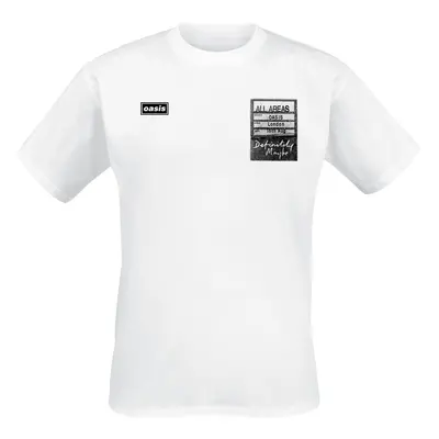 Oasis Setlist T-Shirt white