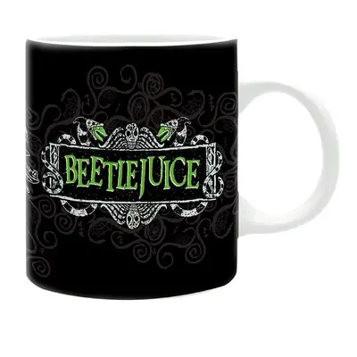 Beetlejuice Beetlejuice 1988 Cup black green white