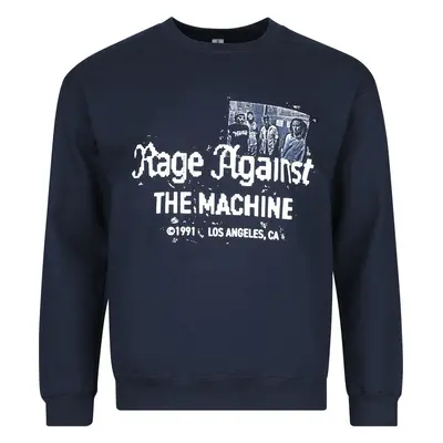 Rage Against The Machine Pixelated Sweatshirt navy