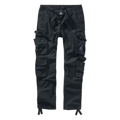 Brandit Pure Vintage Trouser Slim Cargo Trousers black