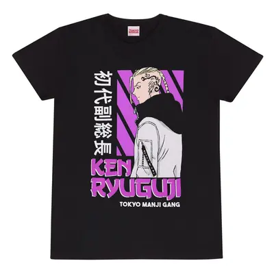 Tokyo Revengers Ken Ryuguiji T-Shirt black