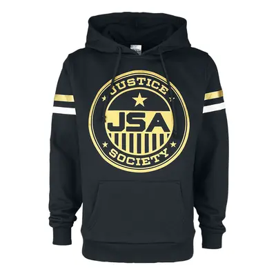 Black Adam JSA Justice Society Hooded sweater black