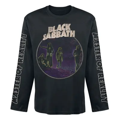 Black Sabbath Master of Reality Photo Long-sleeve Shirt black