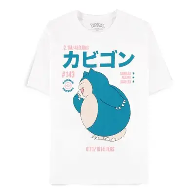 Pokémon Snorlax T-Shirt white