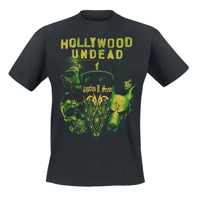 Hollywood Undead Mask V4 T-Shirt black