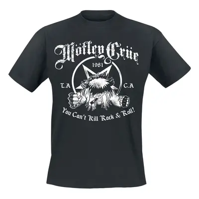 Mötley Crüe You Can't Kill Rock'n Roll T-Shirt black