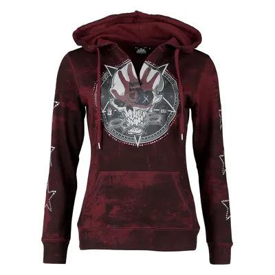 Five Finger Death Punch EMP Signature Collection Hooded sweater red black