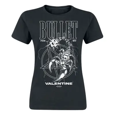 Bullet For My Valentine Morning Star Scorpion T-Shirt black