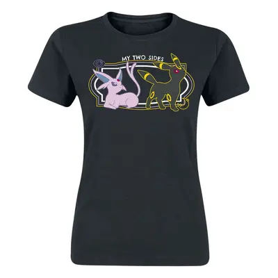 Pokémon Psiana & Nachtara - My two sides T-Shirt black