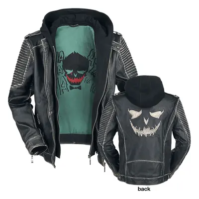 Suicide Squad The Joker Leather Jacket black