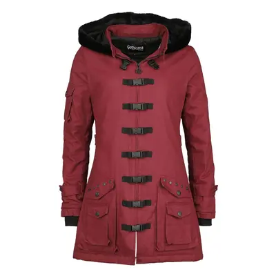 Gothicana by EMP Bloodsucker Between-seasons Jacket dark red