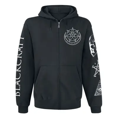 Blackcraft Cult Evil Eye Bonfire FB Zip Hoodie Hooded zip black