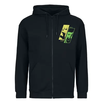 Cyberpunk Edgerunners - Dou On Chest Hooded zip black