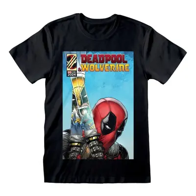 Deadpool Deadpool & Wolverine - Deadpool Reflection T-Shirt black