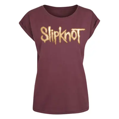 Slipknot Blurry Numbers T-Shirt burgundy