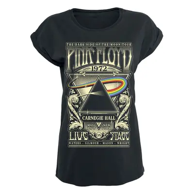 Pink Floyd The Dark Side Of The Moon - Live On Stage 1972 T-Shirt black